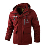 Men's Outdoor Zip Pocket Casual Jacket Coat