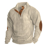 Men's Outdoor Waterproof Stand Collar Long Sleeve Sweater