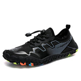 Men Outdoor Exercise Water Shoes Wading Beach Gray green elastic band Sneakers