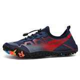 Men Outdoor Exercise Water Shoes Wading Beach Gray green elastic band Sneakers