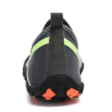 Men Outdoor Exercise Water Shoes Wading Beach Gray green elastic band Sneakers