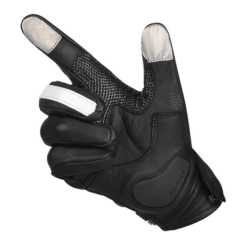 Motorcycle Leather Gloves For All Seasons