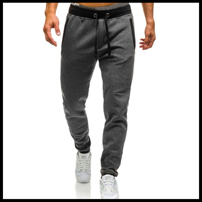 Men's Fashion Casual Letter Print Side Zip Hoodie