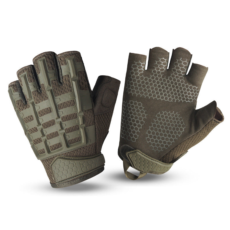Archon Skeleton Fingerless Tactical Gloves
