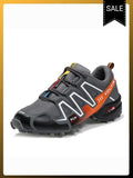 Men Hiking Shoes Non Slip Wear-Resistant Climbing Lightweight Walking Breathable Sneaker