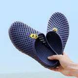 Men Comfort Soft Warm Plush Lining Slip On Casual Home Slippers