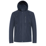 Hooded Drawstring Ribbon Insulated Jacket