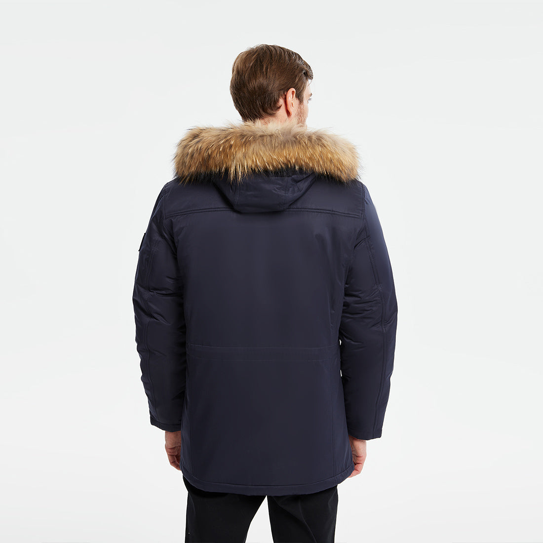 Functional Winter Hooded Parka With Built-in Thermometer(Regular&Plus Size)