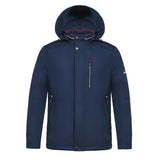 Detachable-hooded Ultra Warm Embroidered Logo Parka