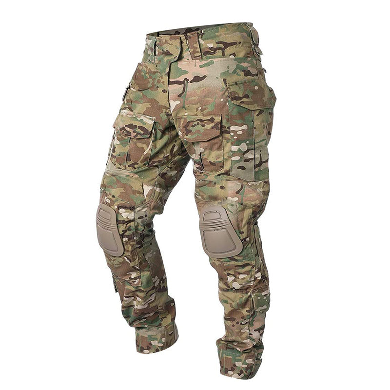 G3 Combat Pants with Knee Pads Rip-Stop Tactical Pants(With Removable Knee Pads)