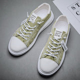 Men Daily Ice Silk Cloth Breathable Quick Drying Casual Sneakers