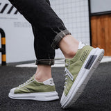 Men Daily Ice Silk Cloth Breathable Quick Drying Casual Sneakers