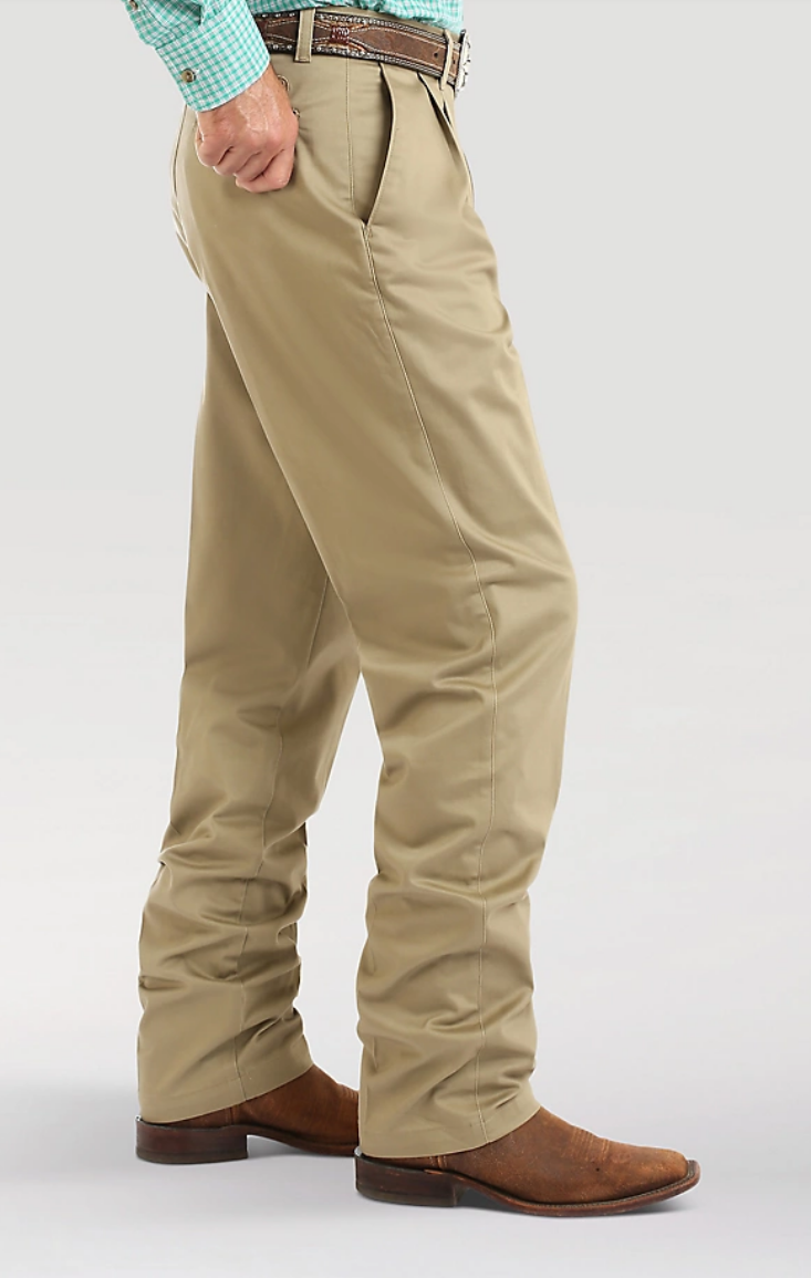 Men's Pleated Relaxed Fit Pants
