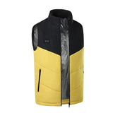 Men's Fleece Heated Vest 7.4V Lightweight Insulated Electric Vest (Battery Pack Excluded)