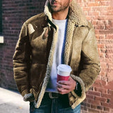 Men's Winter Warm Pocket Fleece Jacket