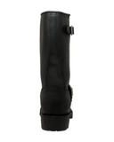 Men's Black Engineer Style - Soft Toe