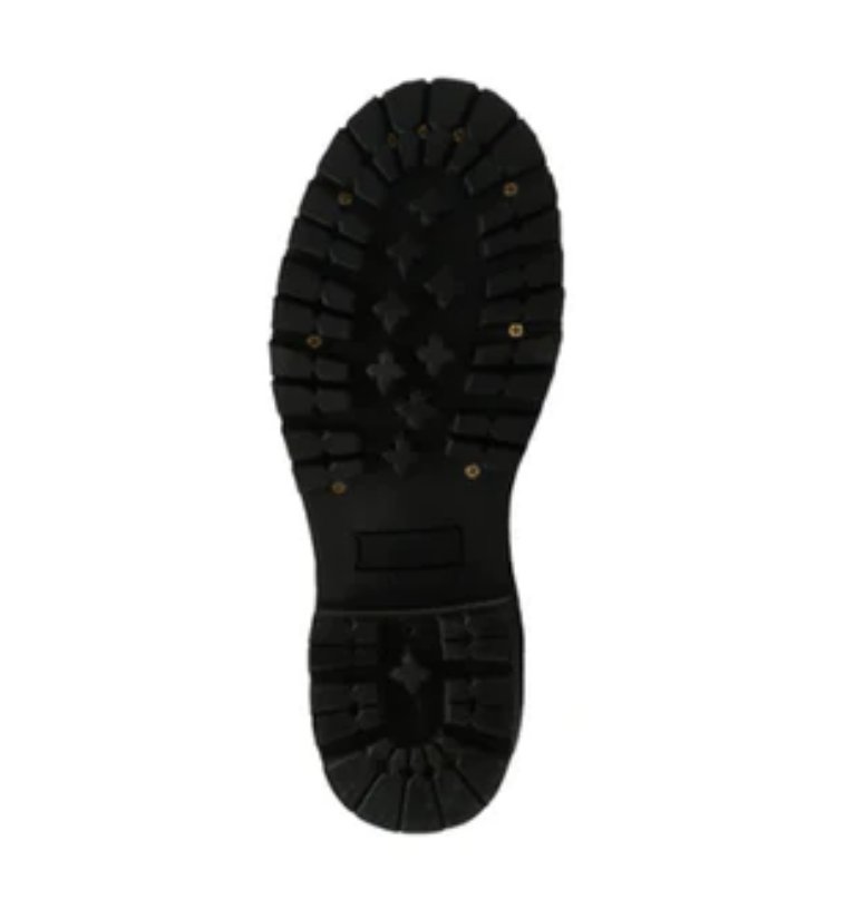 Men's Black Engineer Style - Soft Toe