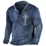 Men's Outdoor Long Sleeve Tactical Polo T-Shirt