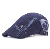Men's Flat Cap Newsboy Cap Cabbie Cap Newsboy Hat Black Dark Navy Cotton 1920s Fashion Modern Contemporary Gentleman Outdoor clothing Casual Daily Letter Classic