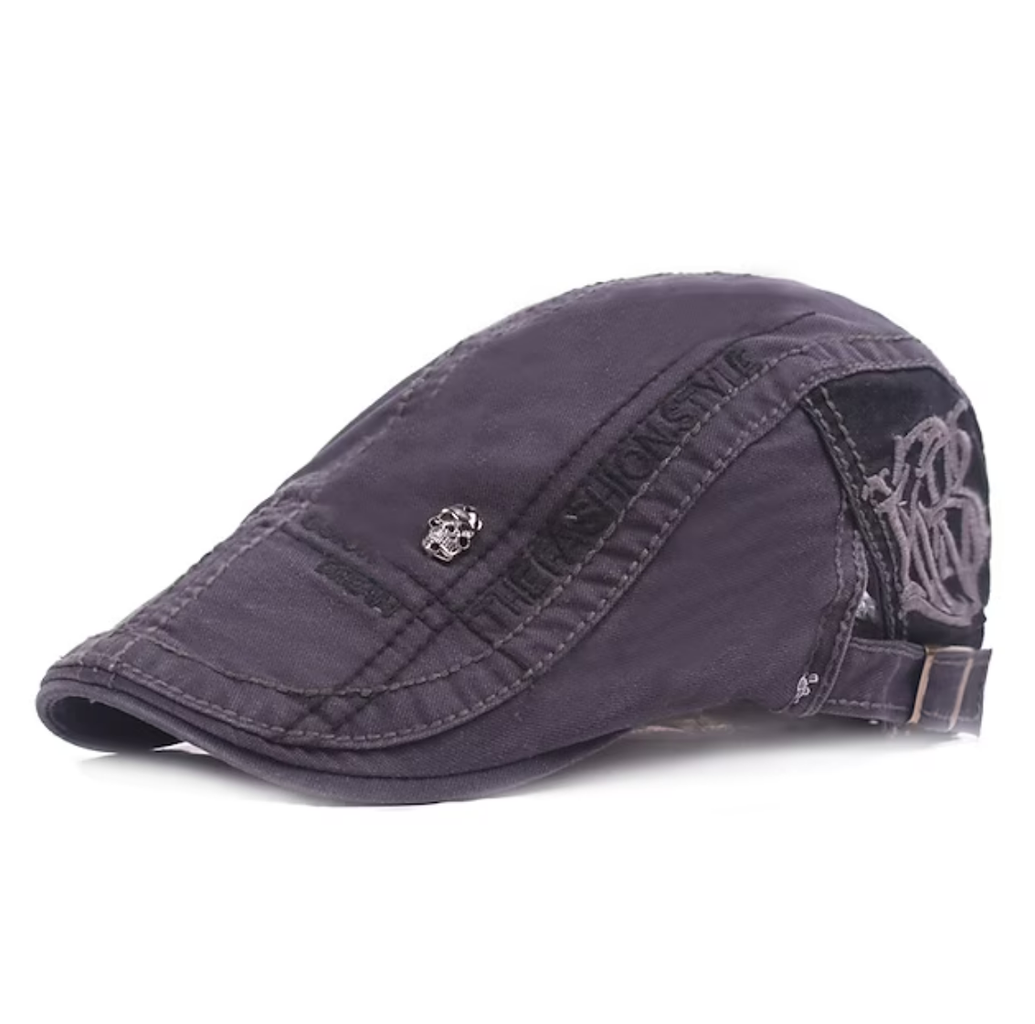 Men's Flat Cap Newsboy Cap Cabbie Cap Newsboy Hat Black Dark Navy Cotton 1920s Fashion Modern Contemporary Gentleman Outdoor clothing Casual Daily Letter Classic