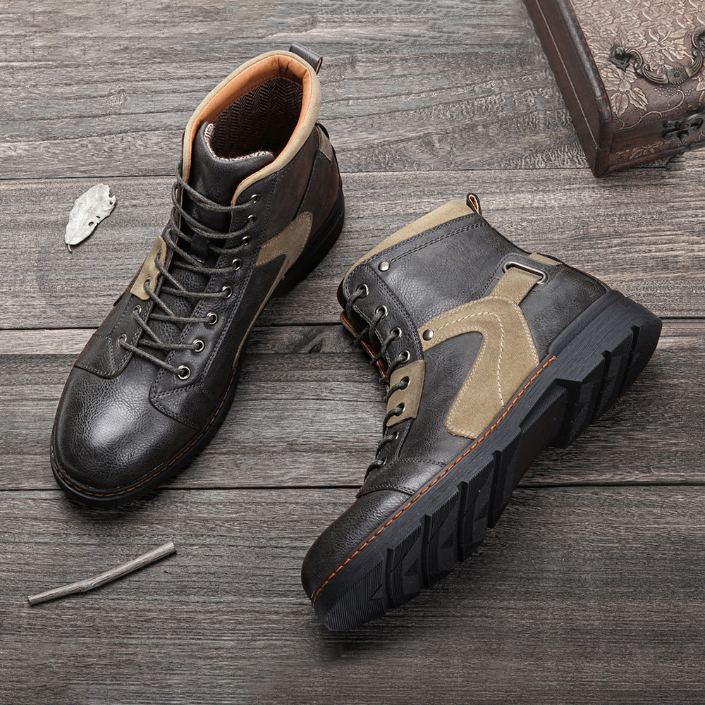 Motorcycle Urban Men's Martin Boots
