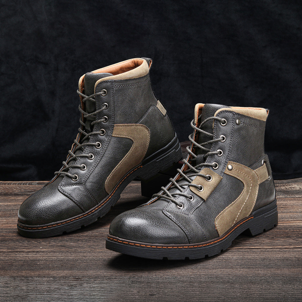 Motorcycle Urban Men's Martin Boots