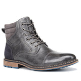 Urban Lace-up Motorcycle Boots