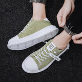 Men Daily Ice Silk Cloth Breathable Quick Drying Casual Sneakers