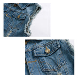 Men's Classic Blue Denim Vest