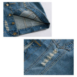 Men's Classic Blue Denim Vest