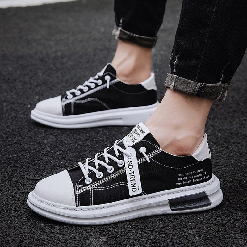 Men Daily Ice Silk Cloth Breathable Quick Drying Casual Sneakers