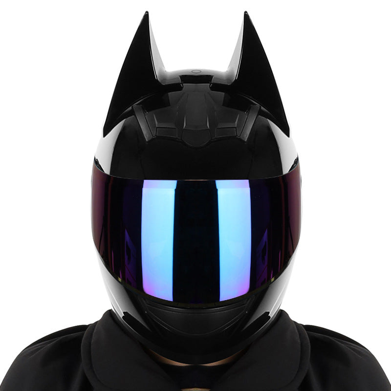 Dark Knight Riding Helmet with Bluetooth