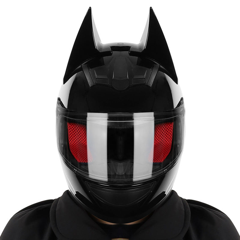 Dark Knight Riding Helmet with Bluetooth