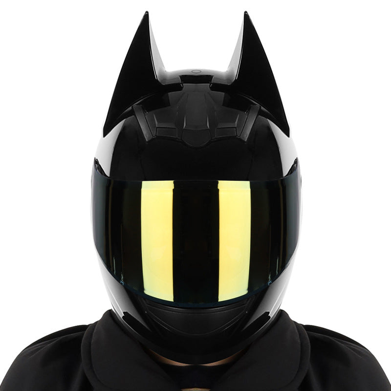 Dark Knight Riding Helmet with Bluetooth
