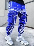 Black Casual Tribal Printed Pants