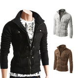 Men's Fashion Casual Side Zip Hoodie
