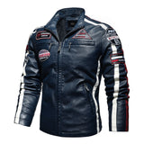 Racing Style Motorcycle Leather Jacket