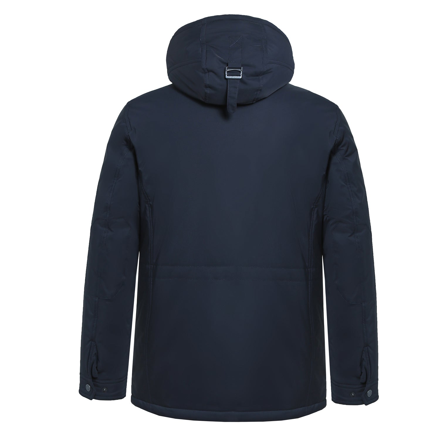 Fleece Detachable-hooded Weatherproof Extra Parka
