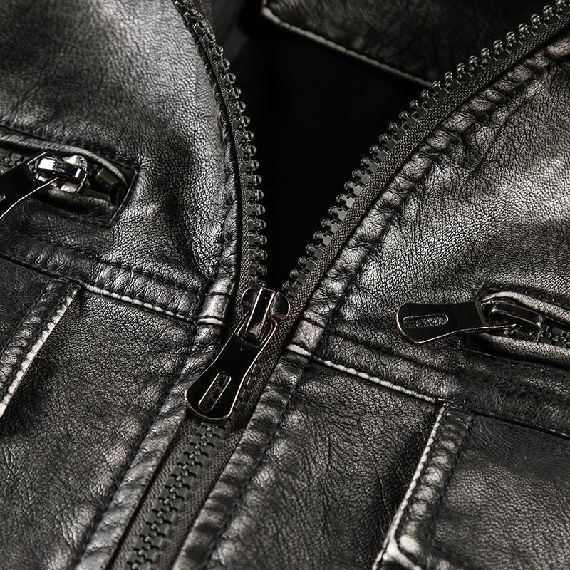 Vintage Moto Leather Jacket