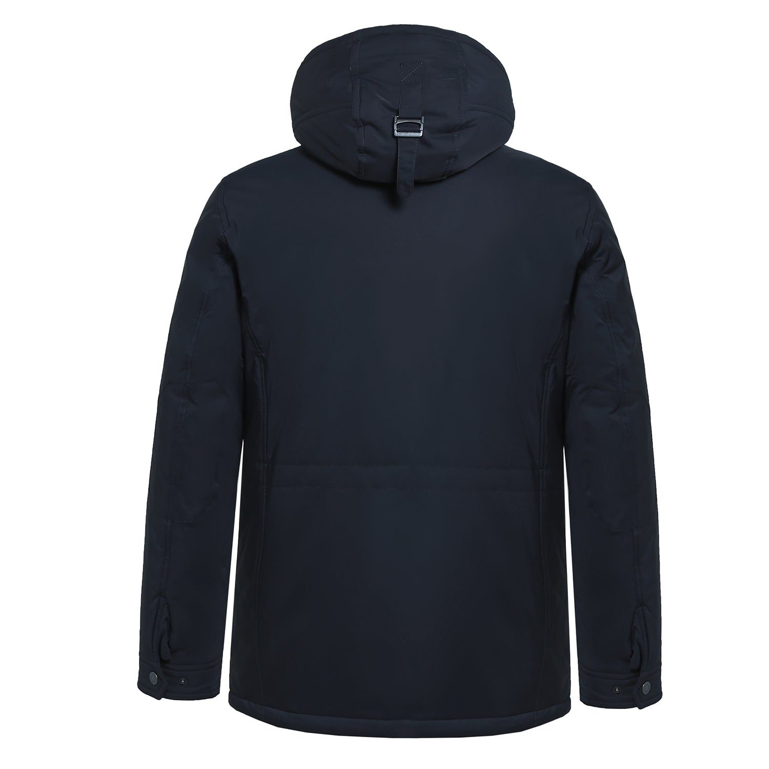 Fleece Detachable-hooded Weatherproof Extra Parka