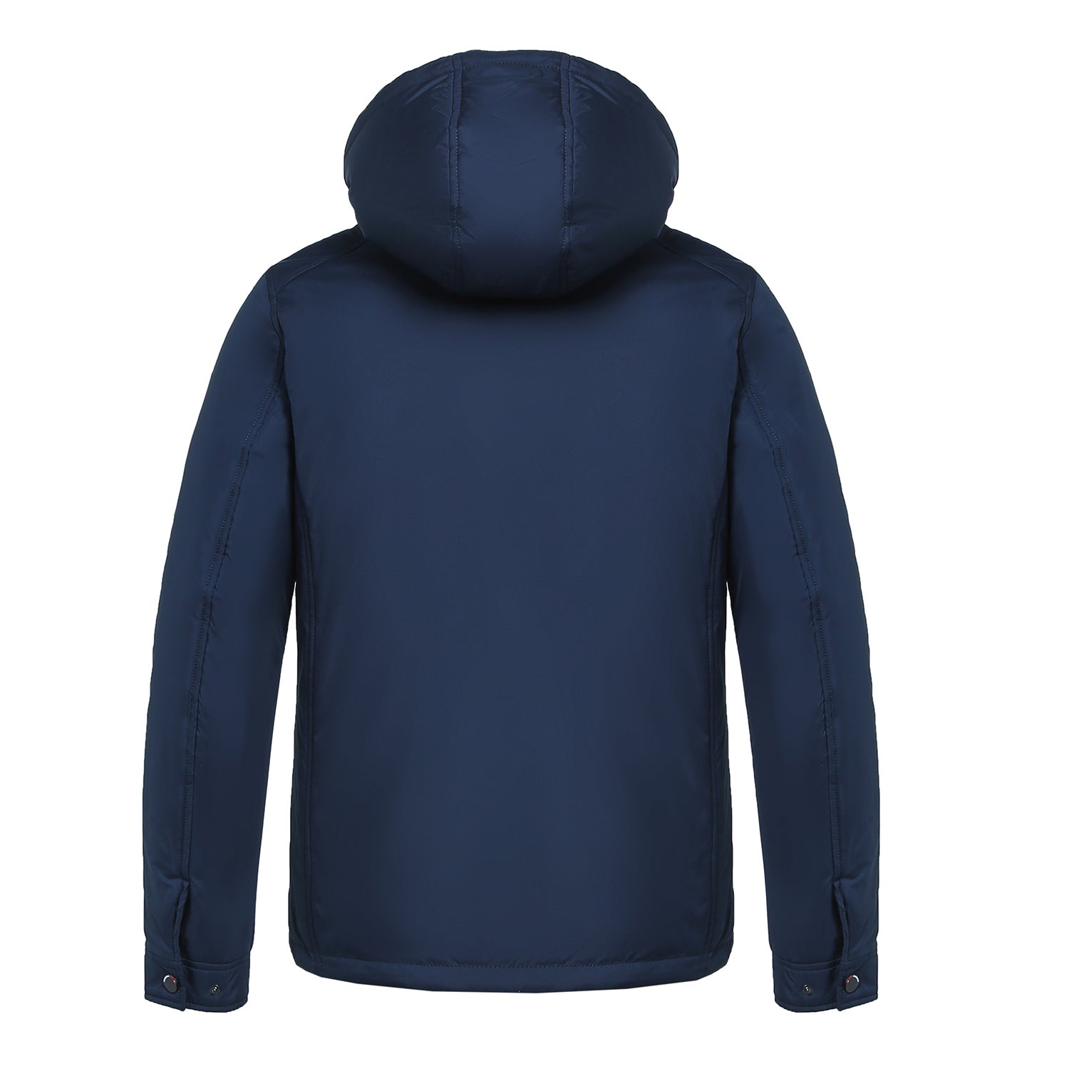 Detachable-hooded Ultra Warm Embroidered Logo Parka