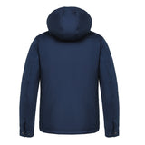 Detachable-hooded Ultra Warm Embroidered Logo Parka