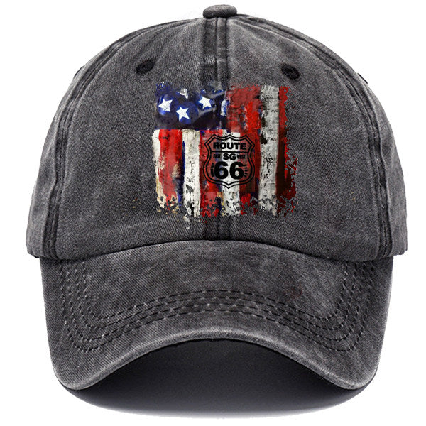 Printed Outdoor Washed Cotton Baseball Cap