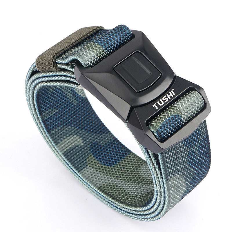Safety buckle nylon belt men's cs combat belt outdoor sports multifunctional tactical belt