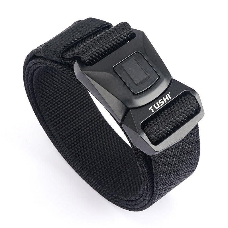 Safety buckle nylon belt men's cs combat belt outdoor sports multifunctional tactical belt