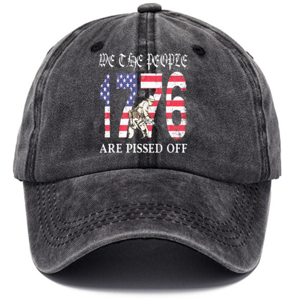 Printed Outdoor Washed Cotton Baseball Cap