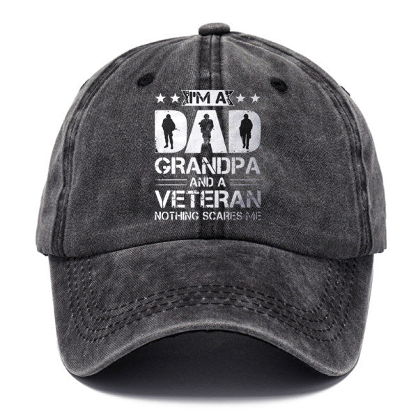 Printed Outdoor Washed Cotton Baseball Cap