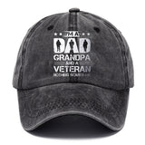 Printed Outdoor Washed Cotton Baseball Cap