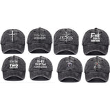 Printed Outdoor Washed Cotton Baseball Cap