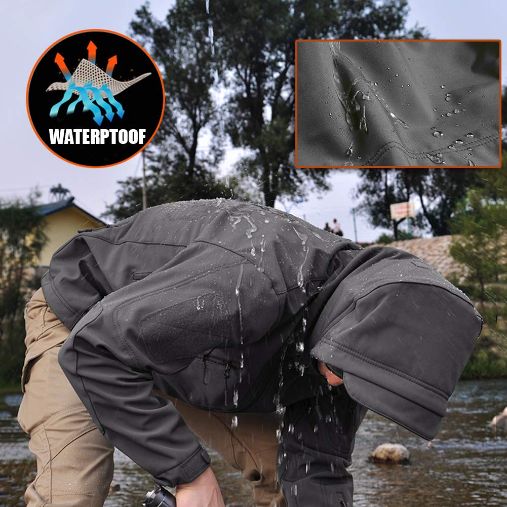 Men's Outdoor Windproof Waterproof Warm Breathable Jacket